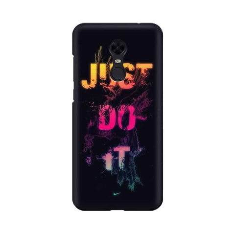 Just Do it Mobile Cover For Xiaomi Redmi Note 5