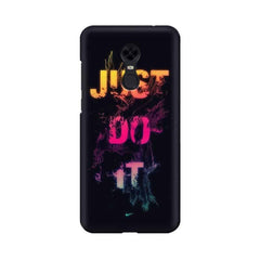 Just Do it Mobile Cover For Xiaomi Redmi Note 5