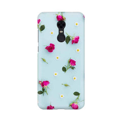 Floral Background Mobile Cover For Xiaomi Redmi Note 5