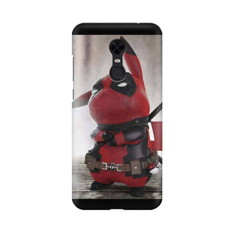 Red Pikachu Mobile Cover For Xiaomi Redmi Note 5