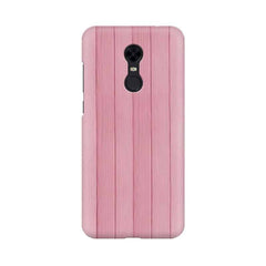 Pink Wood Mobile Cover For Xiaomi Redmi Note 5