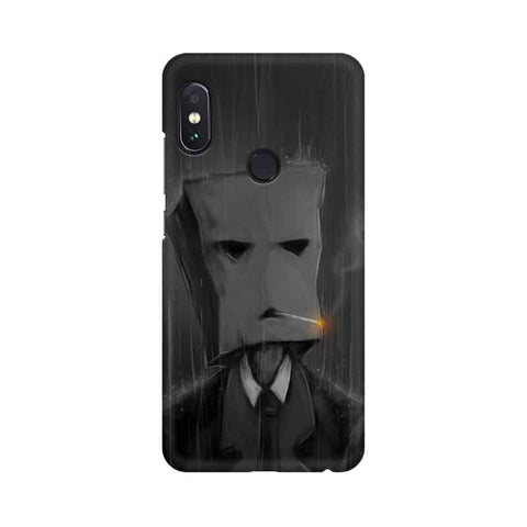 Smoking in The Rain Mobile Cover For Xiaomi Redmi Note 6 Pro