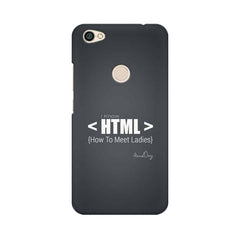 HTML Mobile Cover For Xiaomi Redmi Y1