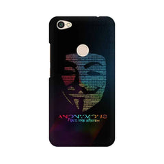 Anon Hackers Mobile Cover For Xiaomi Redmi Y1
