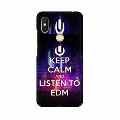 Keep Calm And Listen To EDM Mobile Cover For Xiaomi Redmi Y2