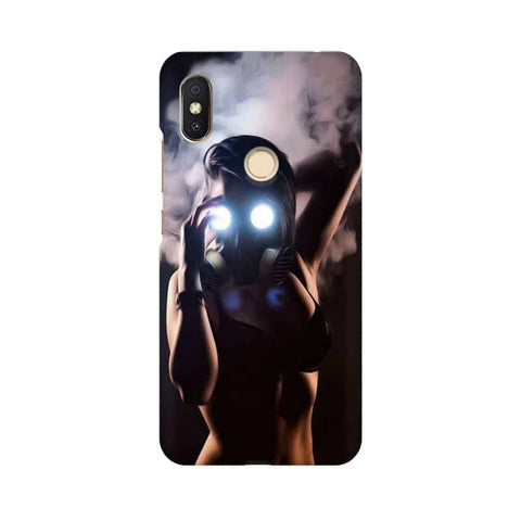 Gas Mask Girl Mobile Cover For Xiaomi Redmi Y2