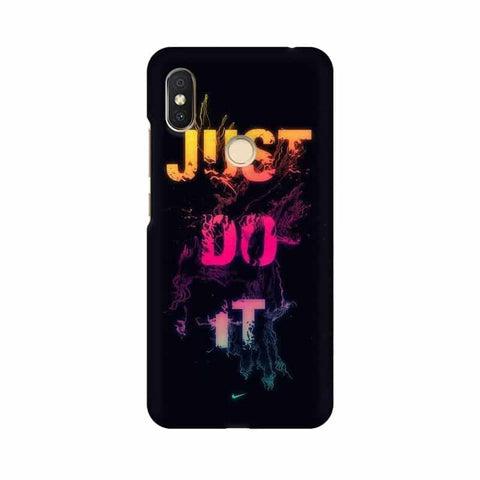 Just Do it Mobile Cover For Xiaomi Redmi Y2