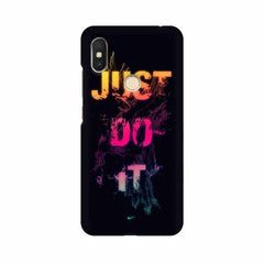 Just Do it Mobile Cover For Xiaomi Redmi Y2