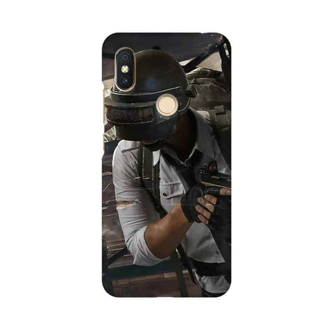 Gaming Soldier Mobile Cover For Xiaomi Redmi Y2