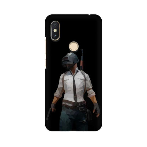 PUBG Printed Mobile Cover For Xiaomi Redmi Y2
