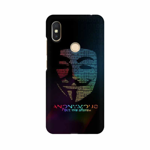 Anon Hackers Mobile Cover For Xiaomi Redmi Y2